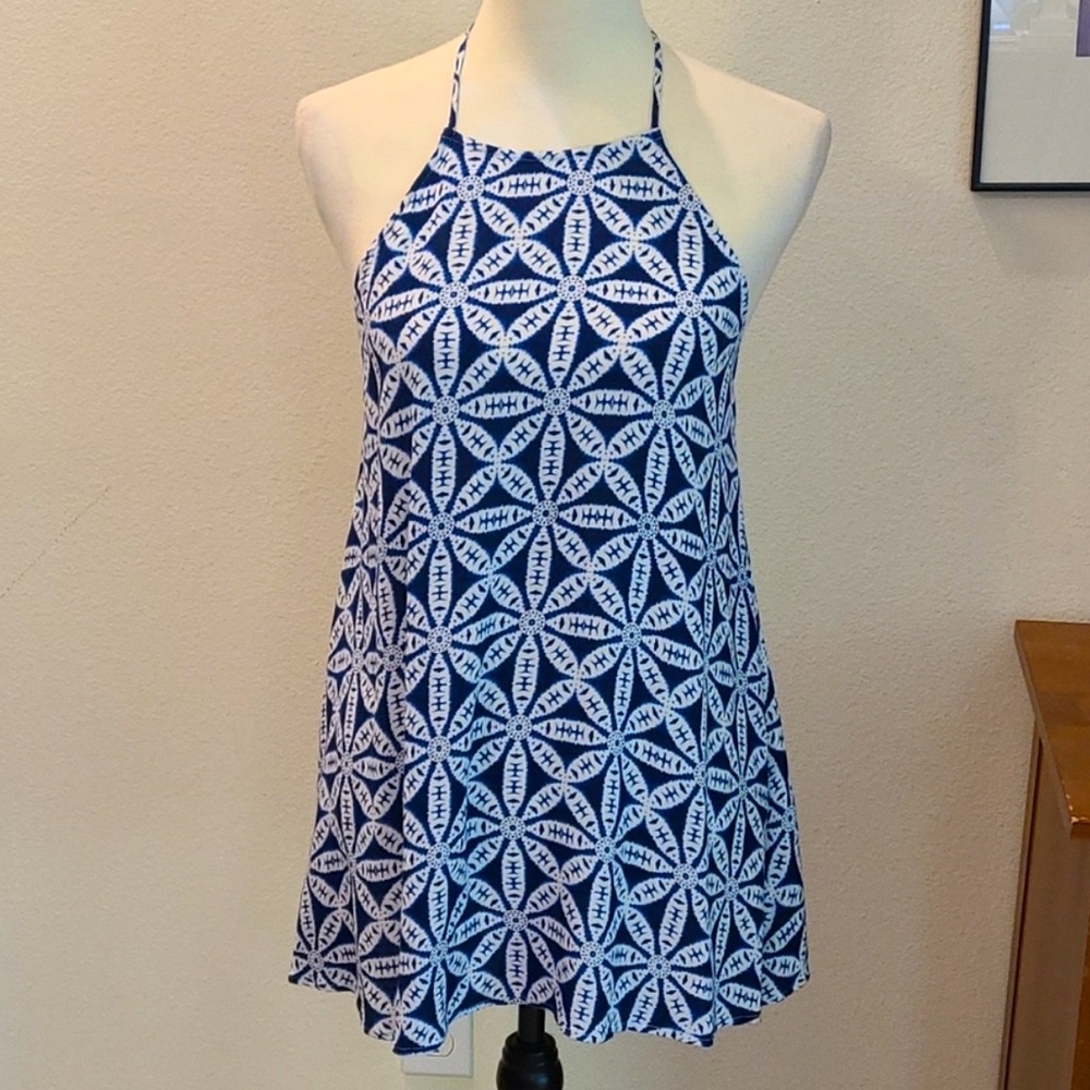 Show Me Your Mumu Tie Dye Halter Dress - sz. Small